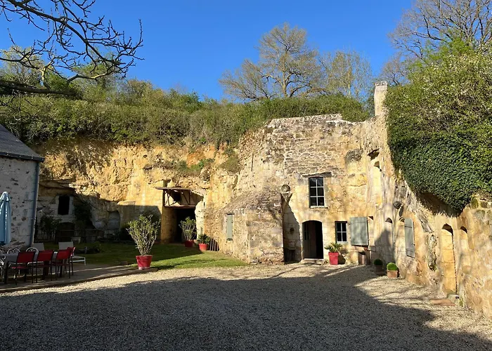 Troglodyte La Roche D'etiau En Anjou Дом отдыха